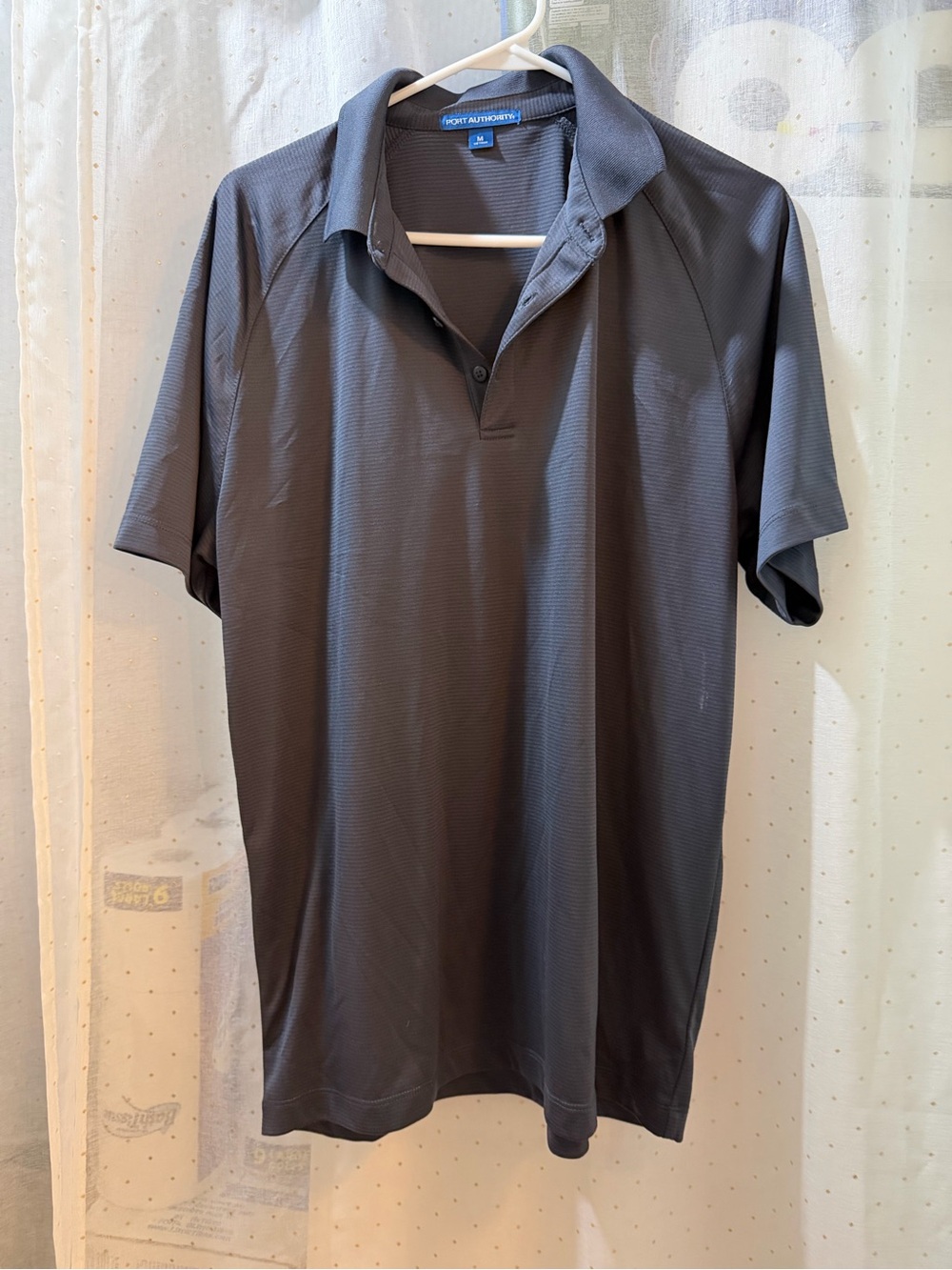 Port Authority Men's Dark Charcoal Polo